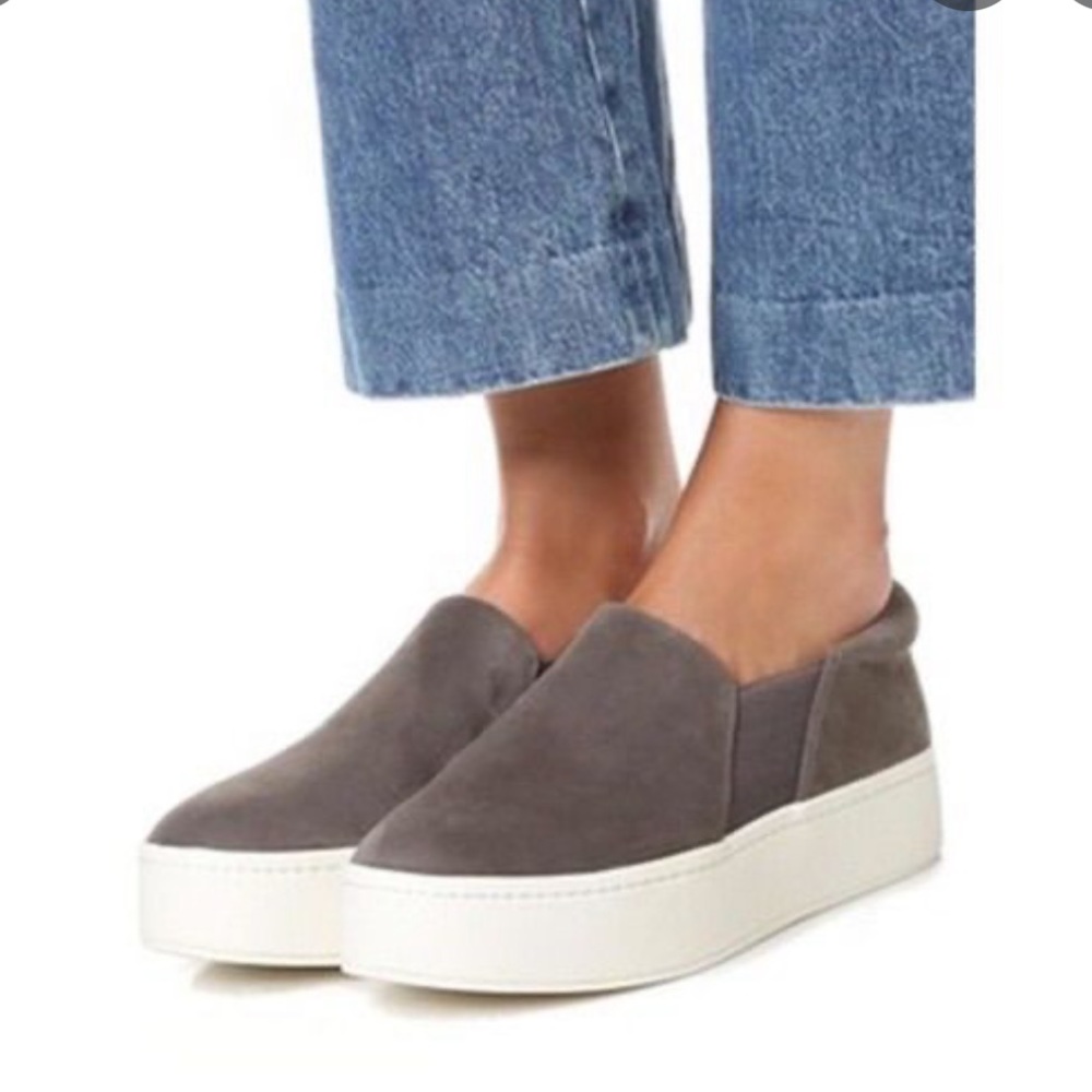 Vince platform slip on sneakers